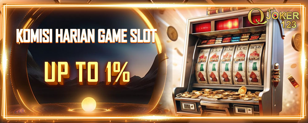 Komisi Harian Game Slot 1%